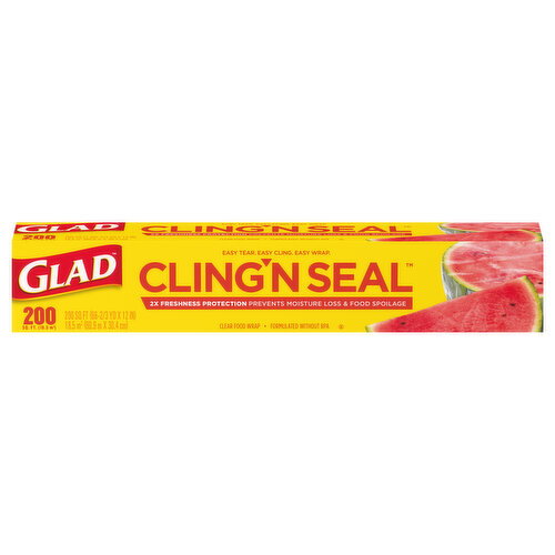 Glad Clear 200 Sq Ft Food Wrap Image 1 of 4