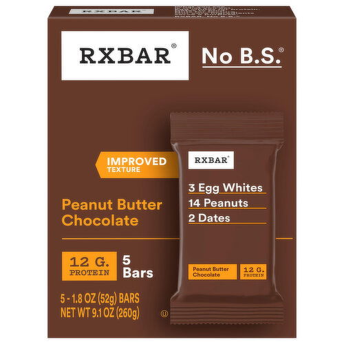 Rxbar Peanut Butter Chocolate Bar