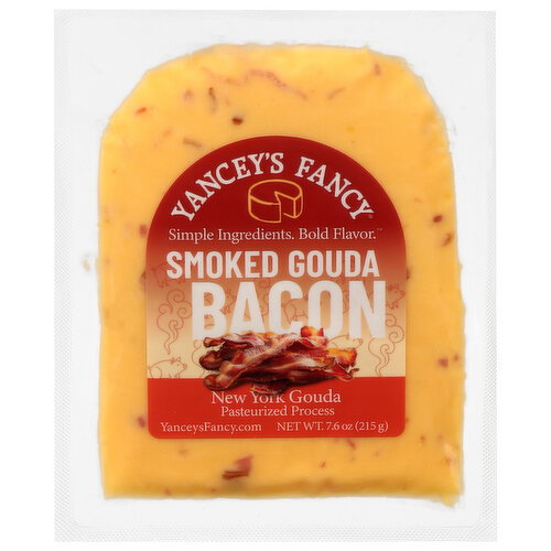 Yancey's Fancy Smoked Gouda Bacon Cheese Image 1 of 6