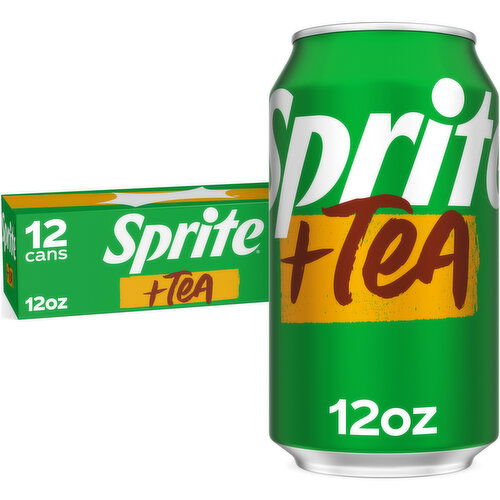 Sprite + Tea, Lemon-Lime And Tea Flavored Soda