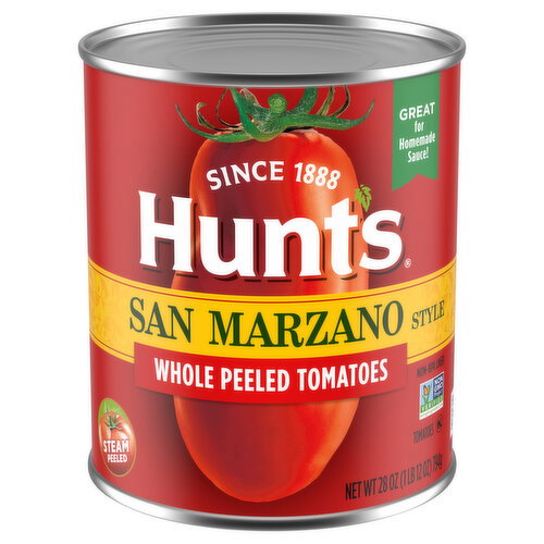 Hunt's San Marzano Style Whole Peeled Tomatoes Image 1 of 4