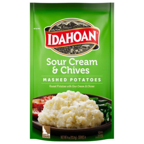 Idahoan Sour Cream & Chives Mashed Potatoes