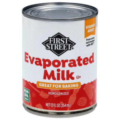 First Street Evaporated Milk