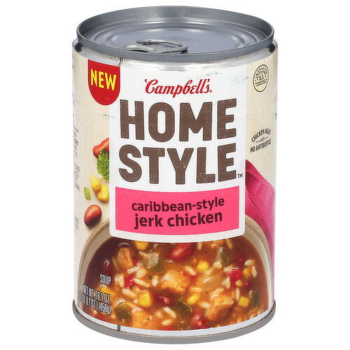 Campbell's Soup, Caribbean-Style, Jerk Chicken