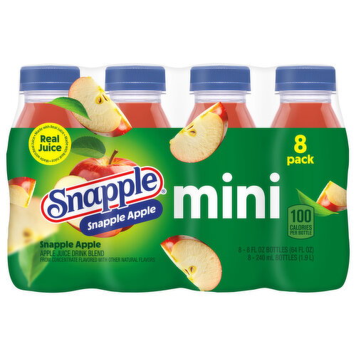 Snapple Snapple Apple Mini Juice Drink Blend
