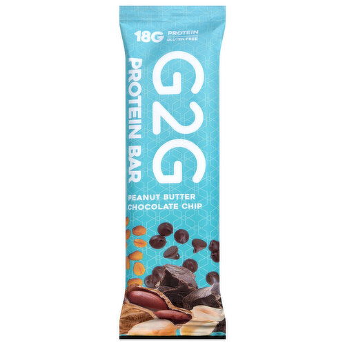 G2G Peanut Butter Chocolate Chip Protein Bar