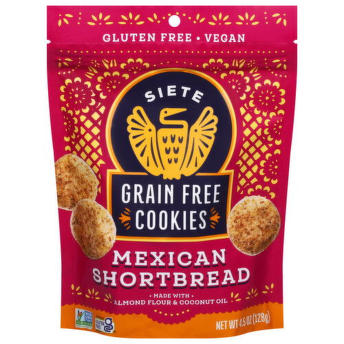 Siete Grain Free Mexican Shortbread Cookies