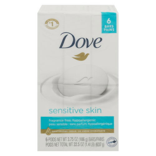 Dove Beauty Bar, Sensitive Skin