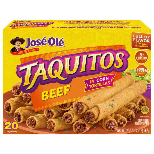 Jose Ole Beef Taquitos