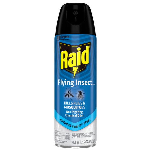 Raid Outdoor Fresh Scent Flying Insect Killer