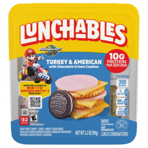 Lunchables Turkey & American Lunch Combinations