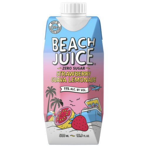 Beach Juice Strawberry Guava Lemonade