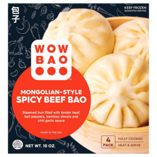 Wow Bao Mongolian-Style Spicy Beef Bao