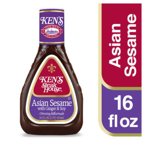 Ken's Steak House Asian Sesame Salad Dressing