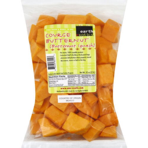 Earth Exotics Butternut Squash