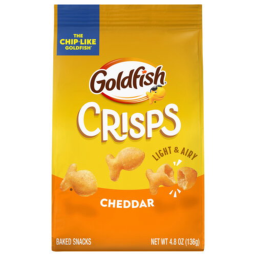 Goldfish Cheddar Baked Snacks Image 1 of 6