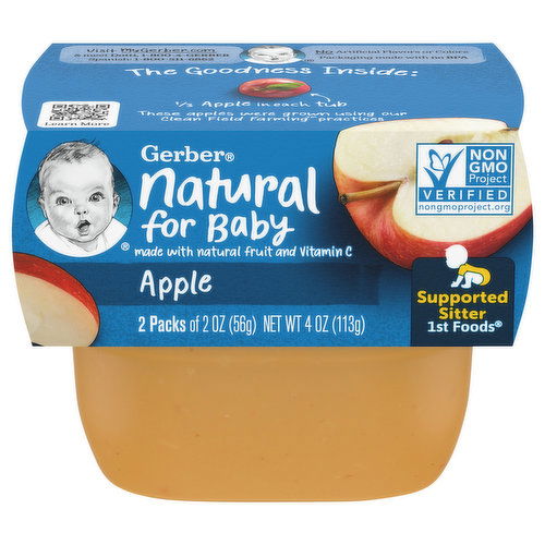 Gerber Apple, Supported Sitter 1st Foods