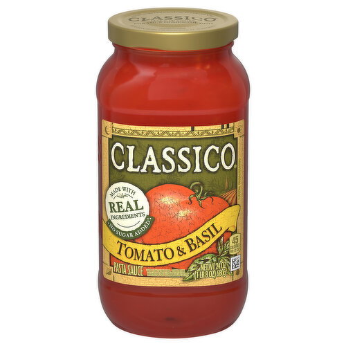 Classico Tomato & Basil Pasta Sauce Image 1 of 6