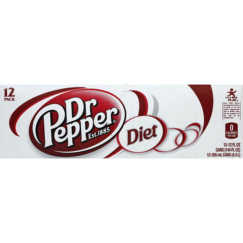 Dr Pepper Soda, Diet