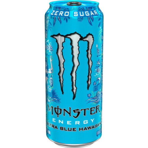 Monster Energy Ultra Monster Energy Ultra Blue Hawaiian 16 Fl Oz