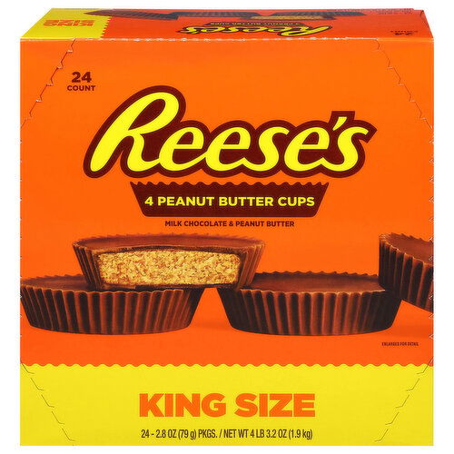 Reese's King Size Milk Chocolate & Peanut Butter