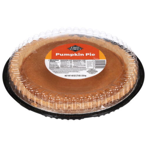 First Street Pumpkin Pie