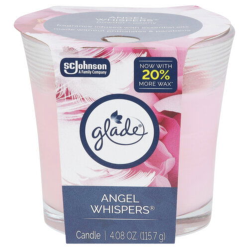 Glade Candle, Angle Whispers