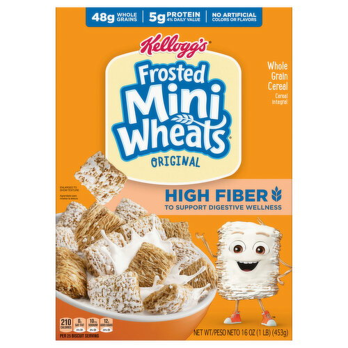Frosted Mini-Wheats High Fiber Original Cereal