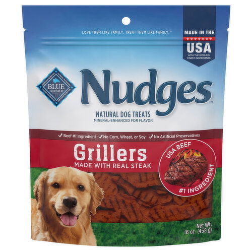 Blue Buffalo Grillers Natural Beef Dog Treats