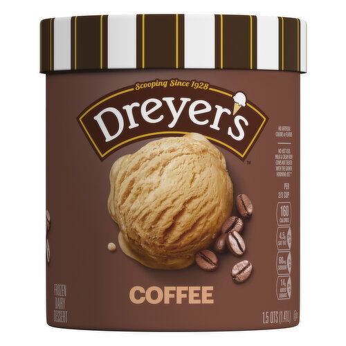 Dreyer's Frozen Dairy Dessert, Extra Triple Fudge Brownie