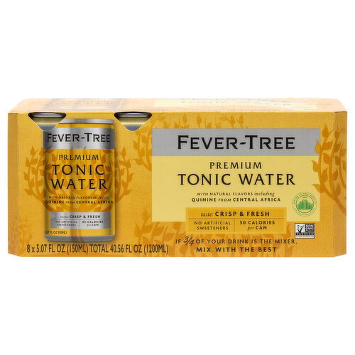 Fever-Tree Premium Crisp & Fresh Tonic Water Image 1 of 3