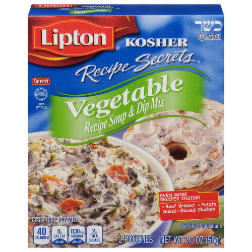 Lipton Recipe Soup & Dip Mix, Vegetable