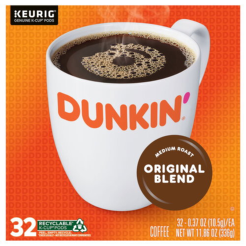 Dunkin' Medium Roast Original Blend Coffee Image 1 of 5