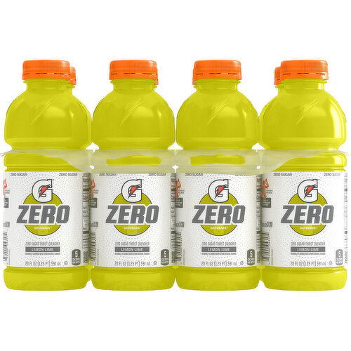 Gatorade Thirst Quencher, Zero Sugar, Lemon-Lime Image 1 of 4