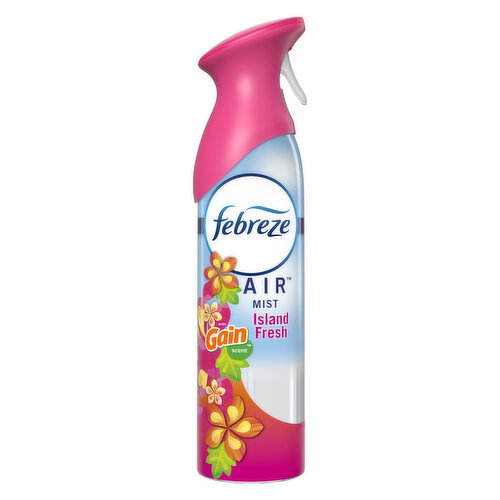 Febreze Air Freshener Odor-Fighting Room Spray Gain Island Fresh Scent