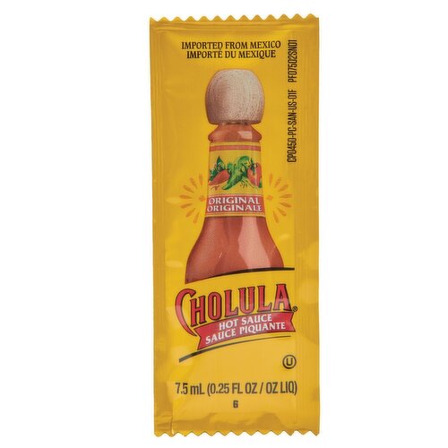 Cholula Hot Sauce Portion Packets