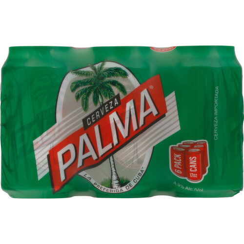 Cerveza Palma Beer, 6 Pack