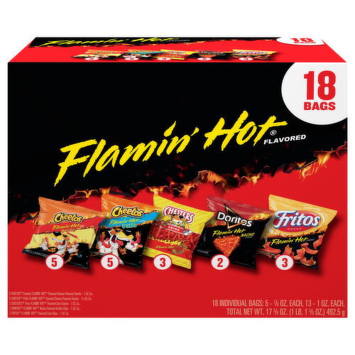 Frito Lay Flamin' Hot Flavored Mix Image 1 of 6