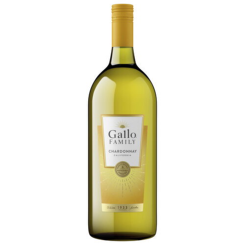 Gallo Family Vineyards Chardonnay California White Wine Image 1 of 6