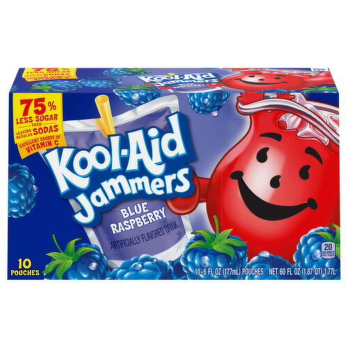 Kool-Aid Blue Raspberry Drink Image 1 of 6