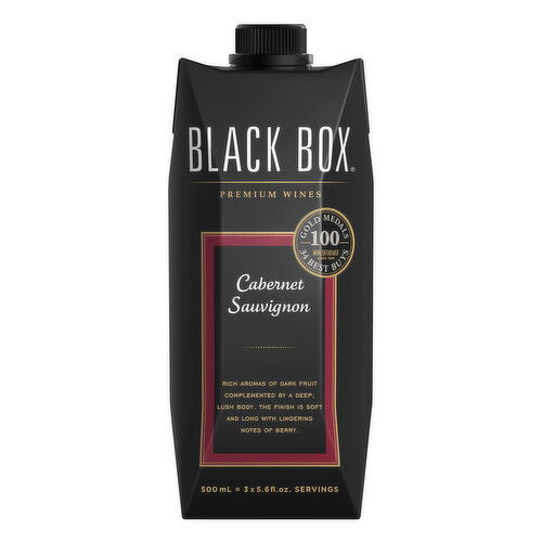 Black Box Cabernet Sauvignon Red Wine Tetra