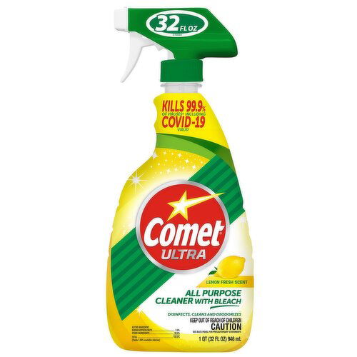 Comet Bathroom Lemon Spray Reg