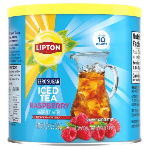 Lipton Zero Sugar Raspberry Iced Tea