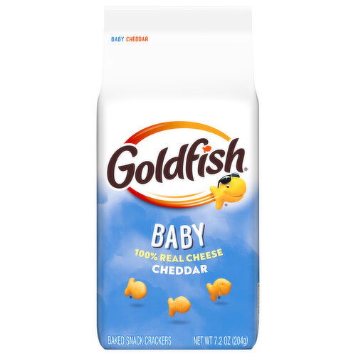Goldfish Baby Cheddar Baked Snack Crackers