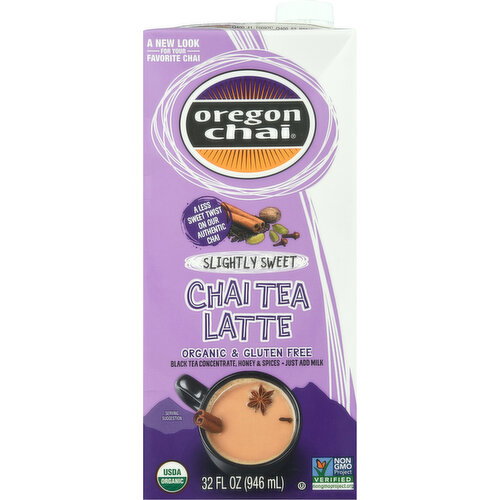 Oregon Chai Sightly Sweet Chai Tea Latte Image 1 of 6