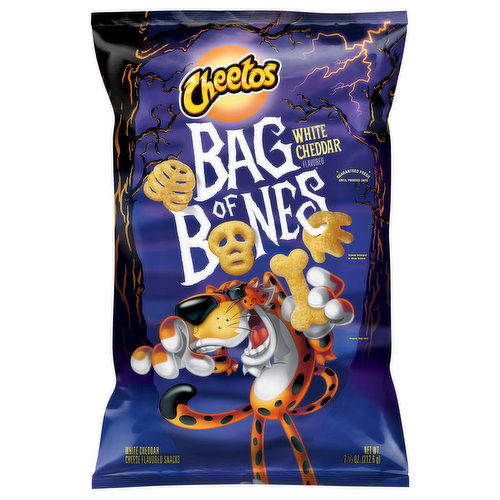 Cheetos Cheese Flavored Snacks, White Cheddar