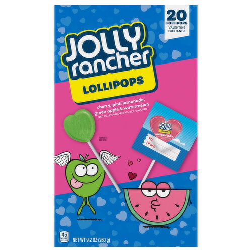 Jolly Rancher Lollipops, Valentine Exchange