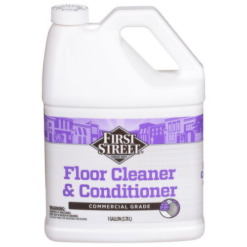 First Street Floor Cleaner & Conditioner, Commercial Grade