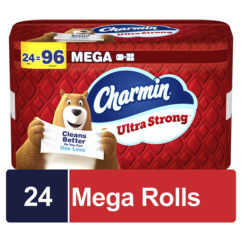 Charmin Mega Roll Strong Bath Tissue