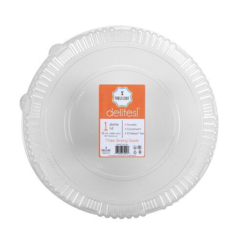 Tableluxe 16in Plastic Dome Lid